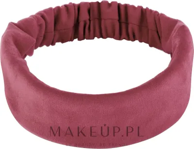 Повязка на голову MAKEUP Suede Classic прямая, из экозамши, 1 шт
