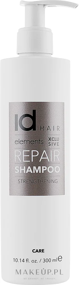 Восстанавливающий шампунь idHair Elements Xclusive Repair для повреждённых волос, 300 мл, Швеция