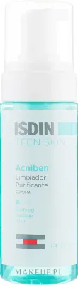Очищающий гель-пенка Isdin Acniben для проблемной кожи подростков с цинком и ниацинамидом, 150 мл