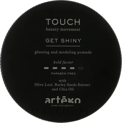 Воск для волос Artego Touch Get Shiny Pomade для блеска, для эффекта мокрых волос, 100 мл
