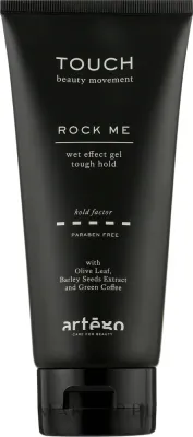 Гель для волос Artego Touch Rock Me Wet Effect Gel сильной фиксации, с эффектом мокрых волос, 200 мл
