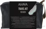 Мужской дорожный набор Ahava Men крем после бритья гель крем для бритья и дезодорант с минералами 50+100+100+50 мл — фото 1