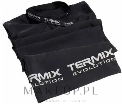 Пелерина парикмахерская Termix многоразовая, на липучке, чёрная, 90 x 110 см, 1 шт