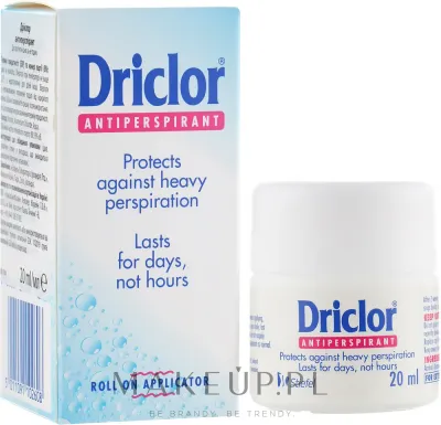 Stiefel Driclor Antiperspirant антиперспирант сильного действия при повышенном потоотделении 20 мл