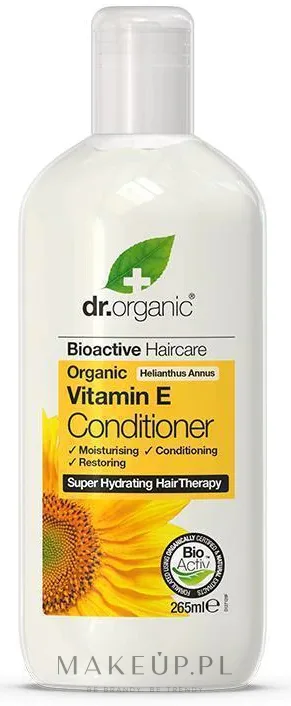 Кондиционер для волос с витамином E Dr Organic Bioactive Haircare Vitamin E Conditioner, 265 мл