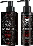 Крем для бороды и лица Barbero лёгкий, для чувствительной кожи, с дозатором, 100 мл — фото 1