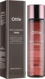 Тоник Ottie Black Signature с муцином чёрной улитки, керамидами и пептидами для лица 150 мл — фото 1