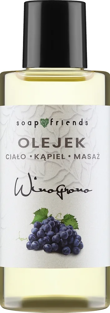 Масло для тела, массажа и ванны Soap&Friends Grape с виноградным маслом
