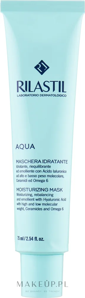 Rilastil Aqua Maschera Idratante — увлажняющая маска для восстановления водного баланса кожи, 75 мл