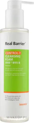 Real Barrier Control-T Cleansing Foam очищающая пенка для жирной кожи с себорегулирующим растительным комплексом 190 мл