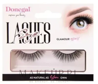 Накладные ресницы Donegal Glamour Effect 4483 на ленте, многоразовые, 1 шт