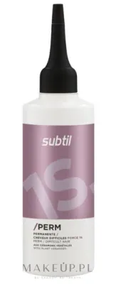 Жидкость для химической завивки Subtil Perm Difficult Hair 1S для жёстких и непослушных волос, 125 мл
