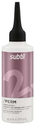 Жидкость для химической завивки Subtil Perm Slightly Damaged Hair 2, для слегка повреждённых волос, 125 мл