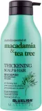 Укрепляющий шампунь Luxliss Thickening Scalp & Hair с маслом чайного дерева и макадамией, 500 мл, Германия — фото 3