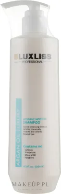 Увлажняющий шампунь Luxliss Intensive Moisture с аргановым маслом, 250/500 мл, Германия, 500 мл