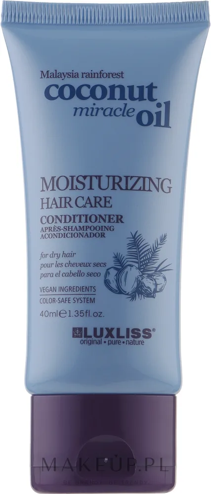 Увлажняющий кондиционер для сухих и повреждённых волос Luxliss Moisturizing Hair Care Conditioner, 500 мл