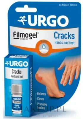 Средство для потрескавшейся кожи рук и пяток Urgo Filmogel Cracks Hands and Feet, водостойкая формула, 3,25 мл