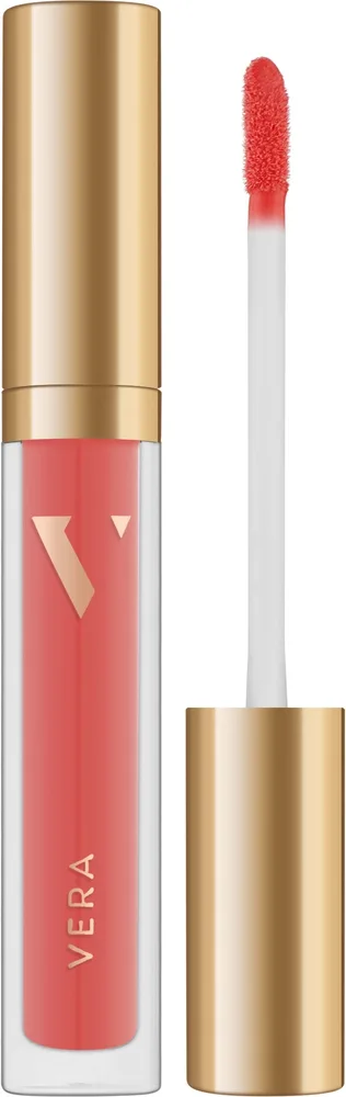 Блеск для губ Vera Beauty Guilty Pleasure с эффектом объёма, оттенок 03 - Pinky Coral