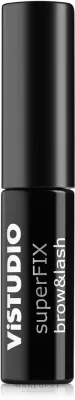 Гель для бровей фиксирующий ViSTUDIO Superfix Brow Lash прозрачный, быстросохнущий, 7 мл