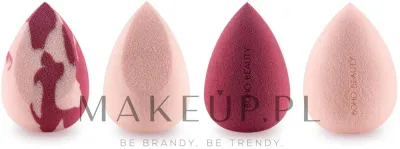 Набор мини-спонжей для макияжа Boho Beauty Bohoblender Mini, со скошенным краем и без, 4 шт