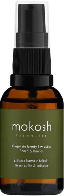 Mokosh Cosmetics Mokosh Cosmetics Beard & Hair Oil Green Coffee & Tobacco - Масло для бороды и волос Зелёный кофе и табак Mokosh Beard & Hair Oil