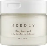 Отшелушивающие тонизирующие диски с BHA и PHA Needly Daily Toner Pad, 80 шт., Корея — фото 2