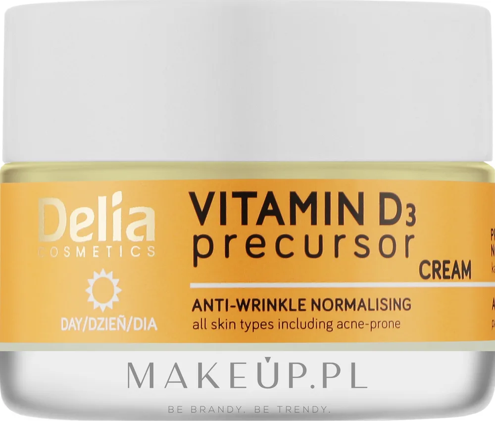 Крем для лица Delia Vitamin D3 дневной против морщин с витамином D3 50 мл