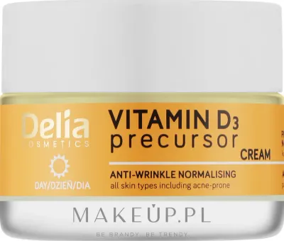 Крем для лица Delia Vitamin D3 дневной против морщин с витамином D3 50 мл