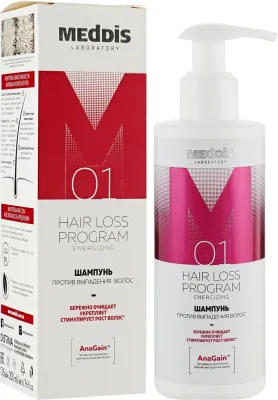 Шампунь Meddis Hair Loss Program против выпадения волос с витамином PP, 200 мл, Украина