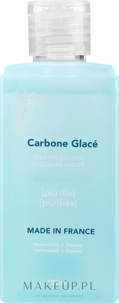 RARE Paris Carbone Glace очищающая мицеллярная вода для лица с керамидами 250 мл