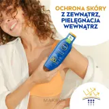 NIVEA SUN Protect & Moisture Sunscreen Lotion SPF 20 — солнцезащитный увлажняющий бальзам для тела SPF 20, 200 мл — фото 3