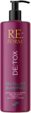 Шампунь мицеллярный Re:form De:tox Micellar Shampoo очищающий, с каолином и кислотами AHA, 400 мл — фото 1