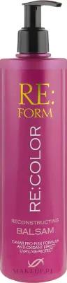 Бальзам для окрашенных волос Re:form Re:color Reconstructing Balm восстанавливающий, для защиты цвета, 400 мл