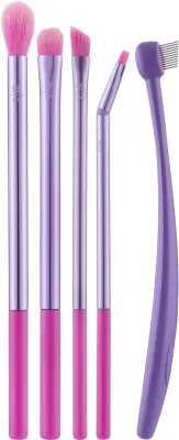 Набор кистей для макияжа глаз Real Techniques Eye Love Drama Makeup Brush Kit для кремовых и пудровых текстур, 5 шт