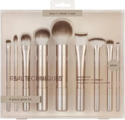 Набор кистей для макияжа Real Techniques Au Naturale Makeup Brush Kit 9 шт