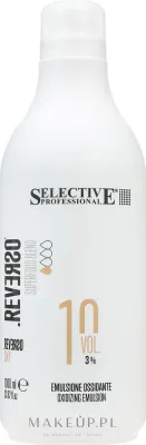 Окислитель для волос Selective Professional Reverso кремовый, 3%, для окрашивания тон в тон, 1000 мл