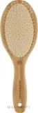 Щётка для распутывания волос Olivia Garden Bamboo Touch Detangle Nylon M бамбук — фото 1