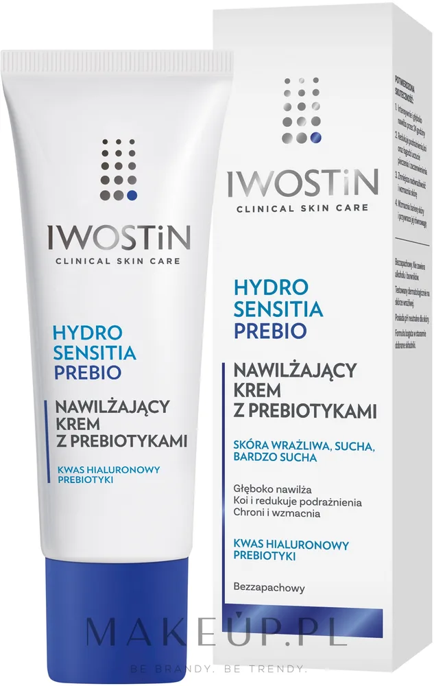 Крем для лица Iwostin Hydro Sensitia Prebio увлажняющий с пребиотиками для чувствительной кожи 50 мл