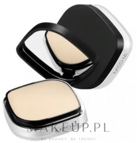 Пудра компактная для лица Missha Signature Dramatic Two-way Pact SPF25/PA+++ двойного применения, с зеркальцем, 9,5 г, оттенок Vanilla
