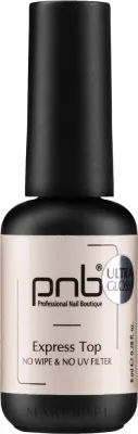 Экспресс-топ для ногтей PNB Express Top NoWipe Ultra Gloss, без липкого слоя