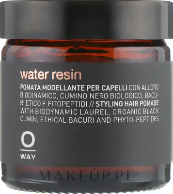 Помада для волос Oway Man Water Resin, средней фиксации, на водной основе, 50 мл
