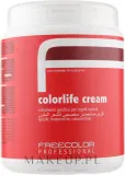 Oyster Cosmetics Oyster Cosmetics Freecolor Professional Colorlife Cream - Маска для волос Oyster Freecolor Colorlife для окрашенных волос, меланин, экстракт васаби, витамины A и E, 1000 мл — фото 1