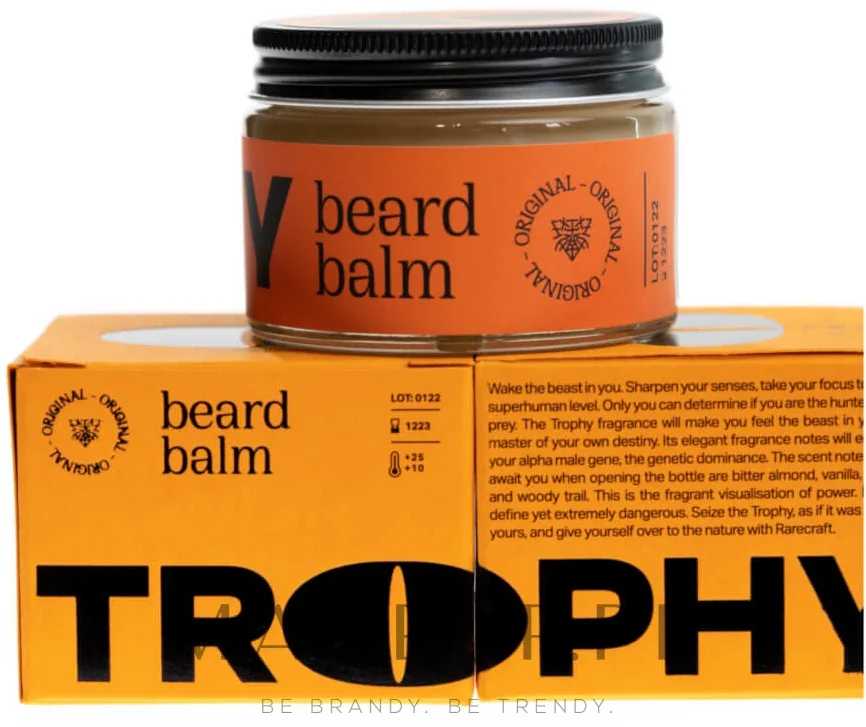 Бальзам для бороды RareCraft Trophy Beard Balm питательный, для укладки, 50 мл