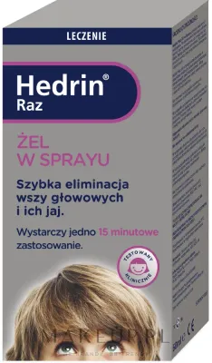 Спрей-гель от вшей и гнид Thornton and Ross Hedrin Spray Gel, 60 мл