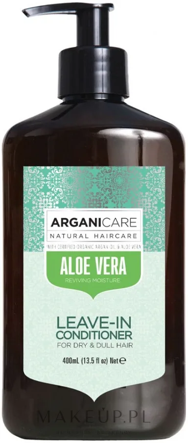 Несмываемый кондиционер с алоэ вера Arganicare Aloe Vera Leave-In Conditioner, 400 мл