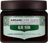Маска для волос Arganicare Aloe Vera с алоэ вера, аргановое масло, ниацинамид, для всех типов, 500 мл — фото 1