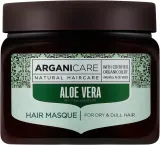 Маска для волос Arganicare Aloe Vera с алоэ вера, аргановое масло, ниацинамид, для всех типов, 500 мл — фото 2