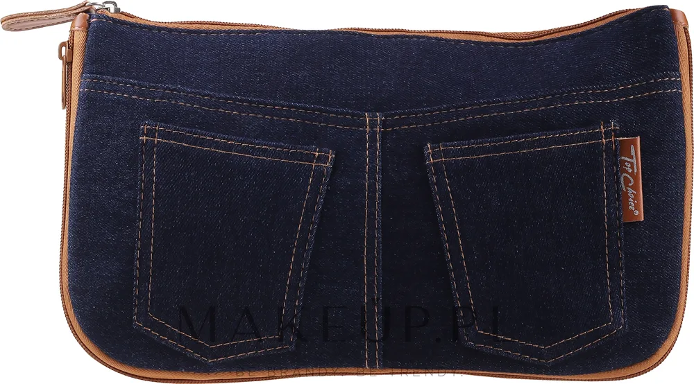 Косметичка Top Choice Real Jeans Denim 94545 синяя, 1 шт