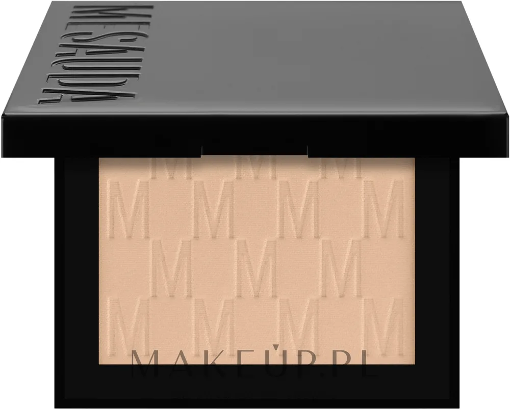 Компактная пудра Mesauda Milano Nude Venus для лица матирующая, 10 г, оттенок 102 - Light Beige
