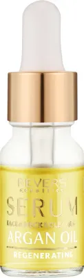 Сыворотка для лица шеи и декольте Revers Argan Oils регенерирующая с аргановым и льняным маслом 10 мл